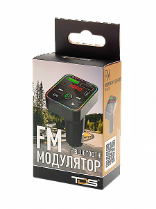 FM-модулятор трансмиттер автомобильный с Bluetooth TDS TS-CAF15